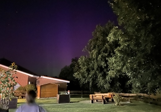 Polarlichter in Ostfriesland 